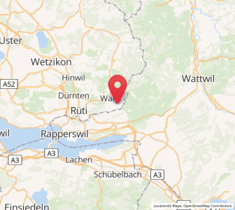 Map of Laupen, Zurich