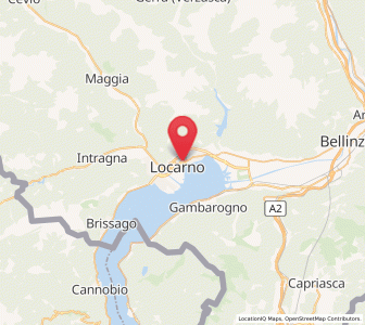 Map of Muralto, Ticino