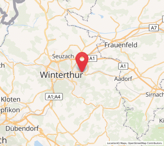 Map of Rümikon, Zurich
