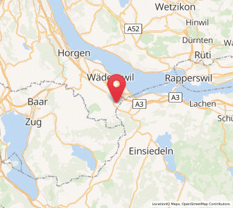 Map of Samstagern, Zurich