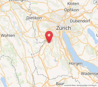Map of Schachen, Zurich