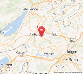 Map of Seedorf, Bern