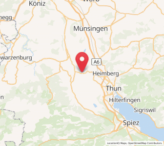 Map of Seftigen, Bern