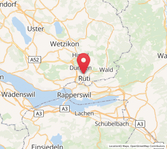 Map of Tann / Tann (Dorfkern), Zurich