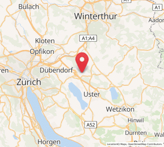 Map of Volketswil / Volketswil (Dorf), Zurich