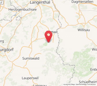 Map of Wyssachen, Bern