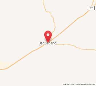 Map of Baquedano, Antofagasta