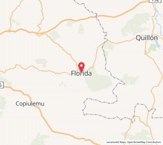 Map of Florida, Biobío