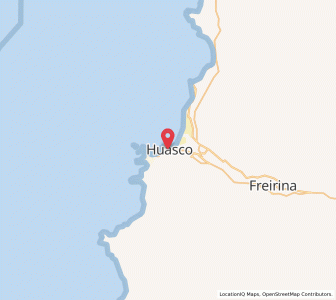 Map of Huasco, Atacama