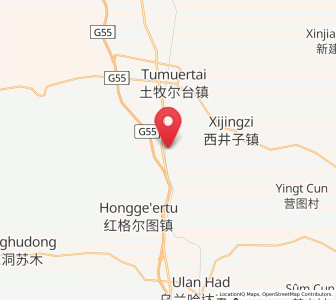 Map of Aguitu, Inner Mongolia