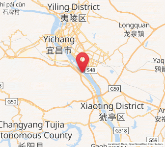 Map of Aijia, Hubei