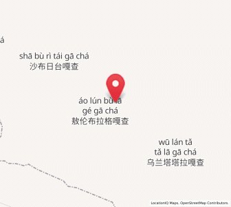 Map of Ailibugai, Inner Mongolia