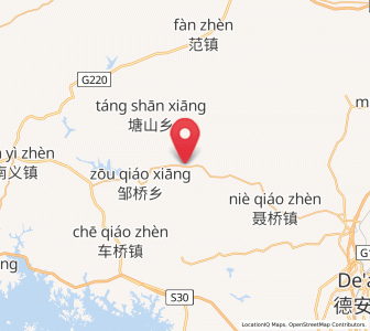 Map of Aimin, Jiangxi