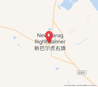 Map of Alatan'molezhen, Inner Mongolia