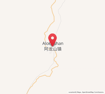 Map of Alongshan, Inner Mongolia