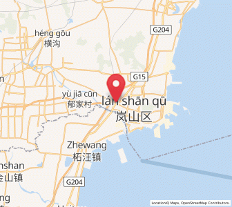 Map of Andongwei, Shandong