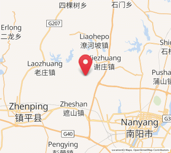 Map of Angao, Henan