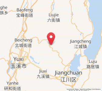 Map of Anhua Daying, Yunnan