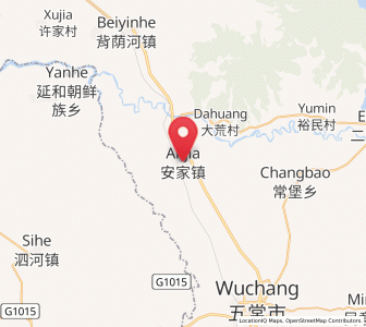 Map of Anjia, Heilongjiang