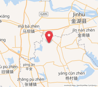 Map of Anle, Anhui