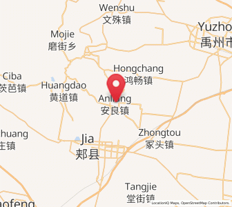 Map of Anliang, Henan