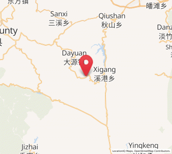 Map of Anling, Zhejiang
