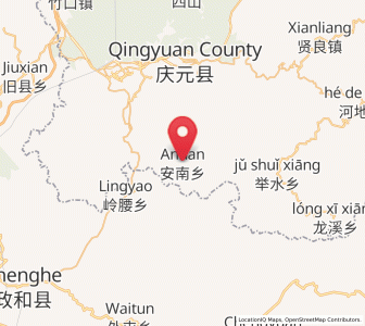 Map of Annan, Zhejiang