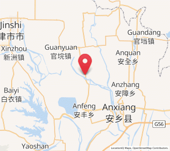 Map of Anning, Hunan