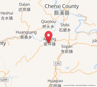 Map of Anping, Hunan