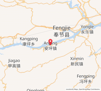 Map of Anping, Chongqing