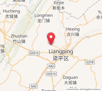 Map of Ansheng, Chongqing