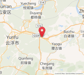 Map of Antang, Guangdong