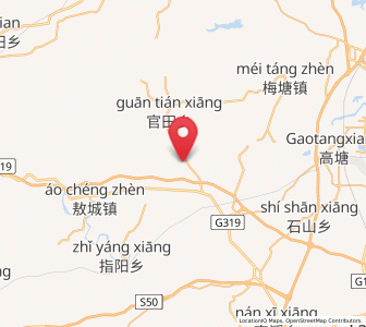 Map of Antang, Jiangxi