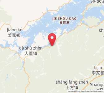 Map of Anyang, Zhejiang