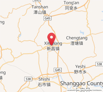Map of Aoqiao, Jiangxi