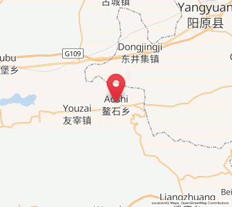 Map of Aoshi, Shanxi