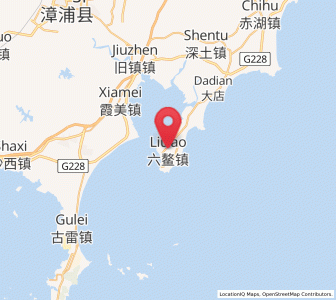 Map of Aozhong, Fujian