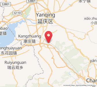 Map of Badaling, Beijing