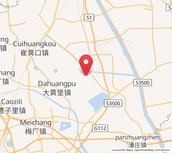Map of Badaogu, Tianjin