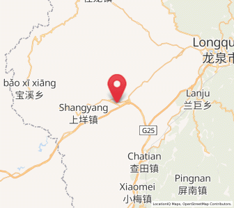 Map of Badu, Zhejiang