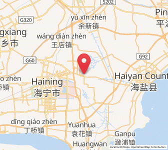 Map of Baibu, Zhejiang
