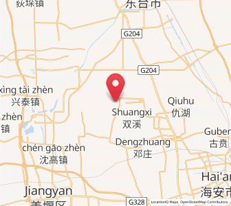 Map of Baidian, Jiangsu