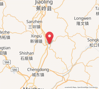 Map of Baidu, Guangdong