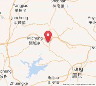 Map of Baihe, Hebei