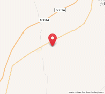 Map of Baikouquan, Xinjiang
