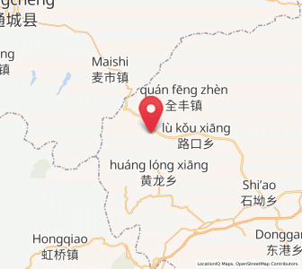 Map of Bailing, Jiangxi