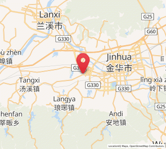 Map of Bailongqiao, Zhejiang