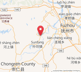 Map of Bailu, Jiangxi