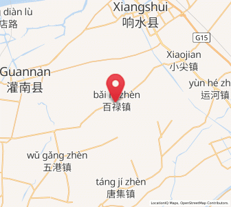 Map of Bailu, Jiangsu