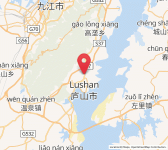 Map of Bailu, Jiangxi